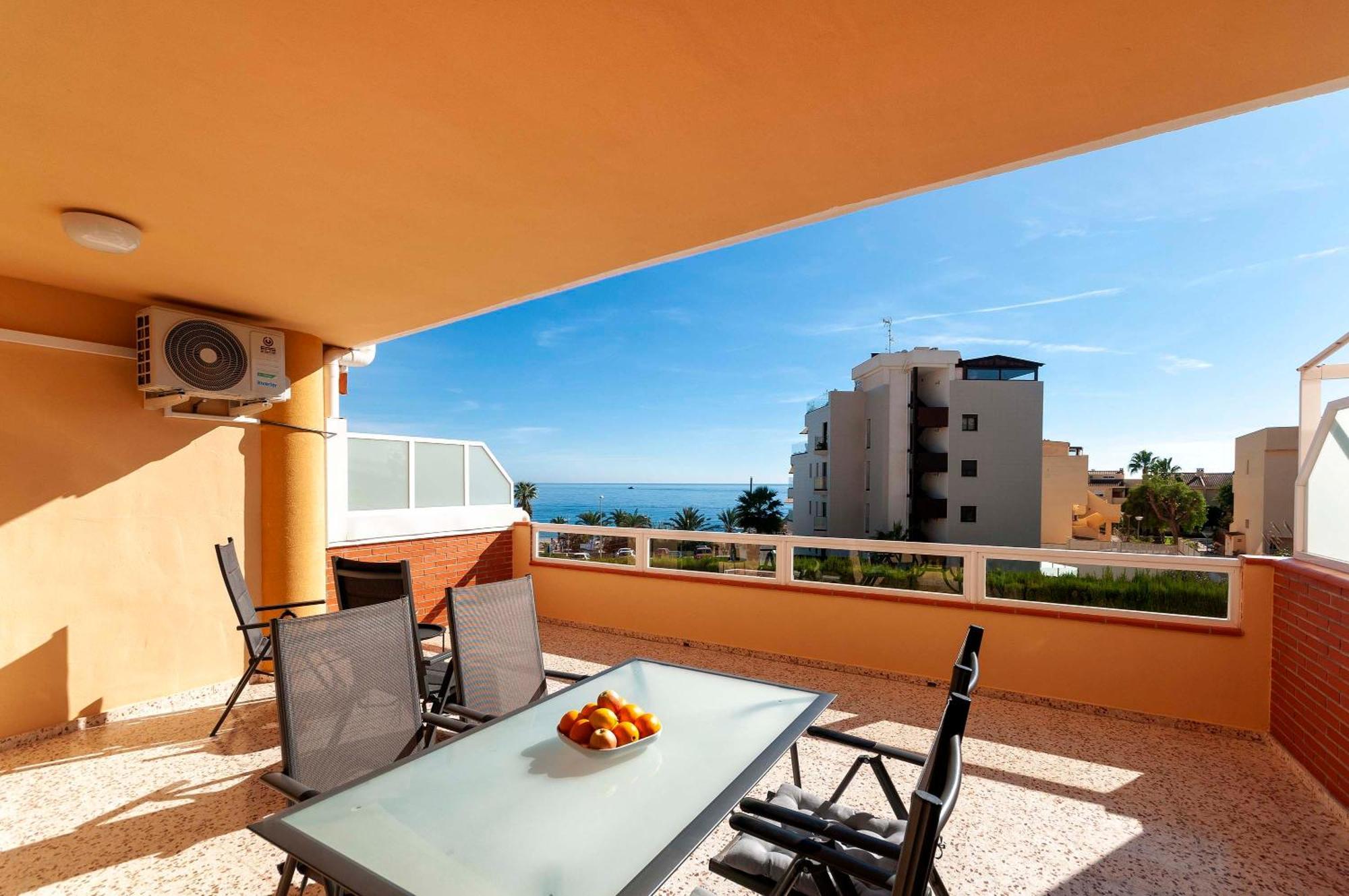 Primera Linea, Gran Terraza, Maravillosas Vistas, Alto Standing Villajoyosa Bagian luar foto